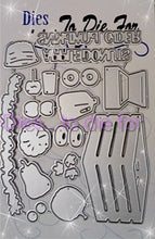 Load image into Gallery viewer, Dies ... to die for LLC metal cutting die - Farm / Lemonade stand Fall add on