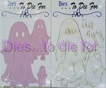 Load image into Gallery viewer, Dies ... to die for LLC metal cutting die - Ghost costume - Trick or treater - Skeleton outfit