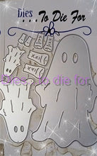 Load image into Gallery viewer, Dies ... to die for LLC metal cutting die - Ghost costume - Trick or treater - Skeleton outfit