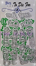 Load image into Gallery viewer, Dies ... to die for LLC metal cutting die - Seasons words Sports 1