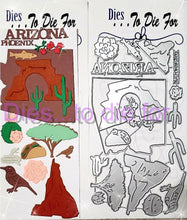 Load image into Gallery viewer, Dies ... to die for LLC metal cutting die - States - Arizona