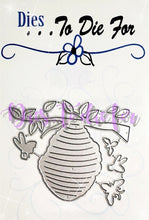 Load image into Gallery viewer, Dies ... to die for LLC metal cutting die - honey Bee hive