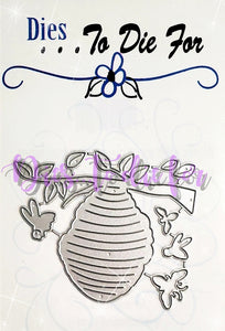 Dies ... to die for LLC metal cutting die - honey Bee hive