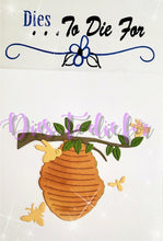 Load image into Gallery viewer, Dies ... to die for LLC metal cutting die - honey Bee hive