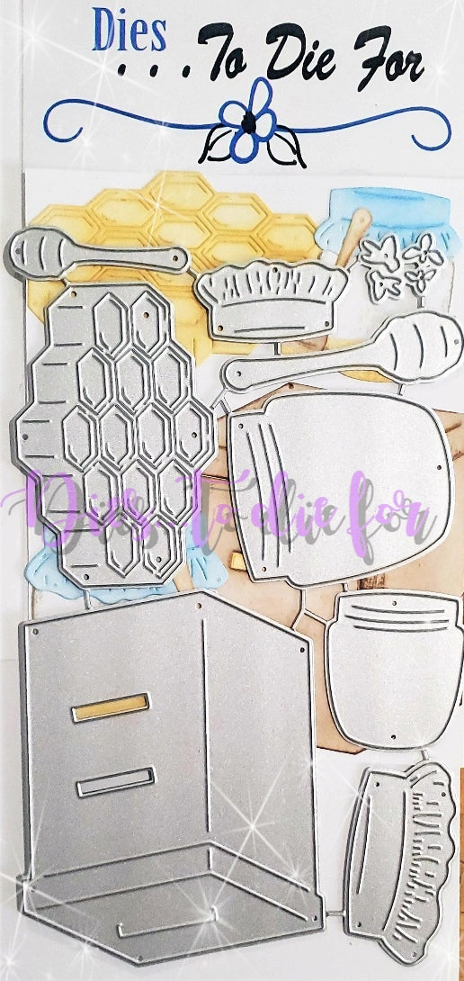 Dies ... to die for LLC metal cutting die - honey Bee keeping