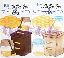 Load image into Gallery viewer, Dies ... to die for LLC metal cutting die - honey Bee keeping