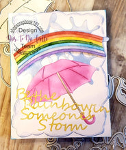 Load image into Gallery viewer, Dies ... to die for metal cutting die - Be the rainbow in someones storm word