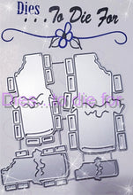 Load image into Gallery viewer, Dies ... to die for LLC metal cutting die - Chocolate Bar - Candy