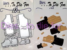Load image into Gallery viewer, Dies ... to die for LLC metal cutting die - Chocolate Bar - Candy