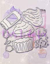 Load image into Gallery viewer, Dies ... to die for metal cutting die - Cupcake set