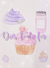 Load image into Gallery viewer, Dies ... to die for metal cutting die - Cupcake set