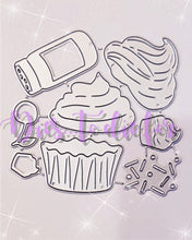 Load image into Gallery viewer, Dies ... to die for metal cutting die - Cupcake set