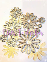 Load image into Gallery viewer, Dies ... to die for LLC metal cutting die - Daisy flowers