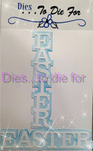 Load image into Gallery viewer, Dies ... to die for LLC metal cutting die - Easter word with shadow