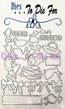 Load image into Gallery viewer, Dies ... to die for LLC metal cutting die - Lemonade / Farm stand add on - Easter