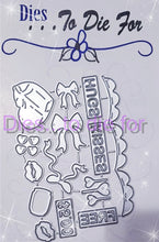 Load image into Gallery viewer, Dies ... to die for LLC metal cutting die - Farm stand Kissing Booth