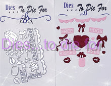 Load image into Gallery viewer, Dies ... to die for LLC metal cutting die - Farm stand Kissing Booth