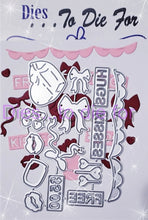 Load image into Gallery viewer, Dies ... to die for LLC metal cutting die - Farm stand Kissing Booth