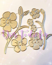 Load image into Gallery viewer, Dies ... to die for LLC metal cutting die - cherry blossom branches and  flowers