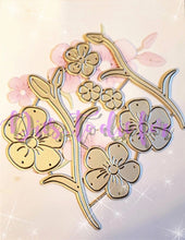 Load image into Gallery viewer, Dies ... to die for LLC metal cutting die - cherry blossom branches and  flowers