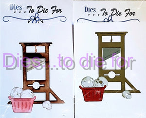 Dies ... to die for LLC metal cutting die - Guillotine and skulls