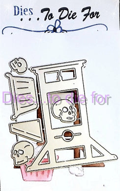Dies ... to die for LLC metal cutting die - Guillotine and skulls