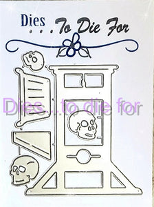 Dies ... to die for LLC metal cutting die - Guillotine and skulls