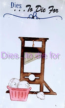 Load image into Gallery viewer, Dies ... to die for LLC metal cutting die - Guillotine and skulls