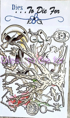 Dies ... to die for LLC metal cutting die - Halloween tree