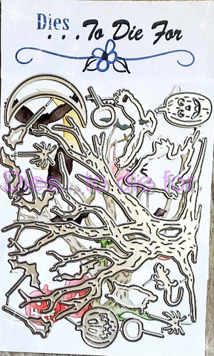 Dies ... to die for LLC metal cutting die - Halloween tree
