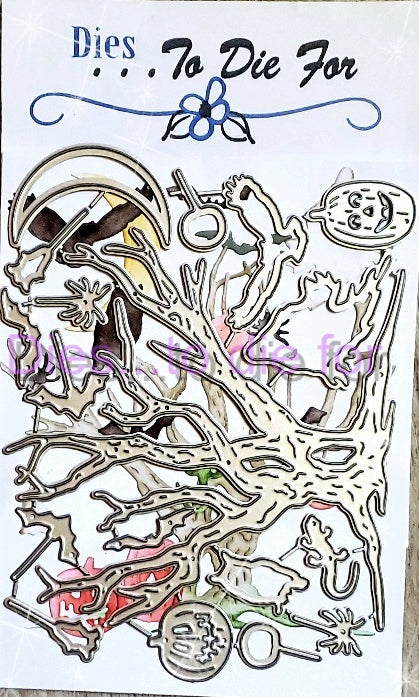Dies ... to die for LLC metal cutting die - Halloween tree