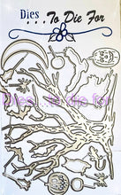 Load image into Gallery viewer, Dies ... to die for LLC metal cutting die - Halloween tree