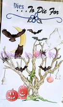 Load image into Gallery viewer, Dies ... to die for LLC metal cutting die - Halloween tree