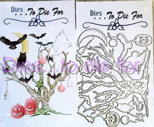 Load image into Gallery viewer, Dies ... to die for LLC metal cutting die - Halloween tree