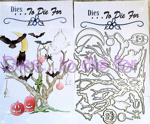 Dies ... to die for LLC metal cutting die - Halloween tree