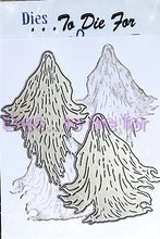 Load image into Gallery viewer, Dies ... to die for LLC metal cutting die - Haunting Ghosts - Flying standing
