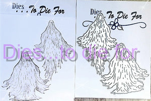 Dies ... to die for LLC metal cutting die - Haunting Ghosts - Flying standing