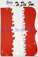 Load image into Gallery viewer, Dies ... to die for LLC metal cutting die - Heart / Star card edges