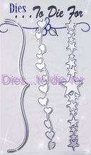 Load image into Gallery viewer, Dies ... to die for LLC metal cutting die - Heart / Star card edges