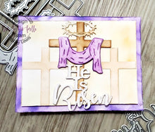 Load image into Gallery viewer, Dies ... to die for LLC metal cutting die - Cross and crown of thorns