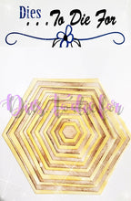 Load image into Gallery viewer, Dies ... to die for LLC metal cutting die - basic hexagon