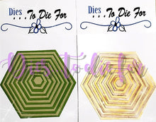 Load image into Gallery viewer, Dies ... to die for LLC metal cutting die - basic hexagon