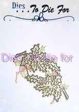 Load image into Gallery viewer, Dies ... to die for LLC metal cutting die - Holly branches