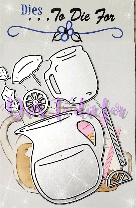 Dies ... to die for LLC metal cutting die - Ice Tea - Sweet - Lemonade
