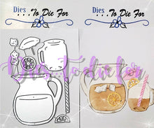Load image into Gallery viewer, Dies ... to die for LLC metal cutting die - Ice Tea - Sweet - Lemonade