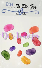 Load image into Gallery viewer, Dies ... to die for LLC metal cutting die - Jelly Bean set - two sizes in one set