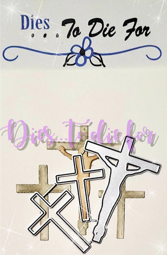 Dies ... to die for LLC metal cutting die - Jesus on the cross and crosses