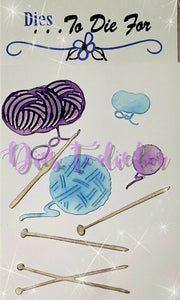 Dies ... to die for LLC metal cutting die - Knitting and crochet yarn