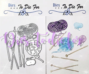Dies ... to die for LLC metal cutting die - Knitting and crochet yarn