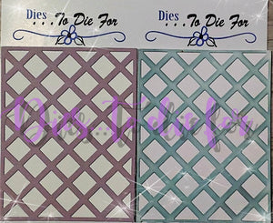 Dies ... to die for LLC metal cutting die - Thick lattice background plate